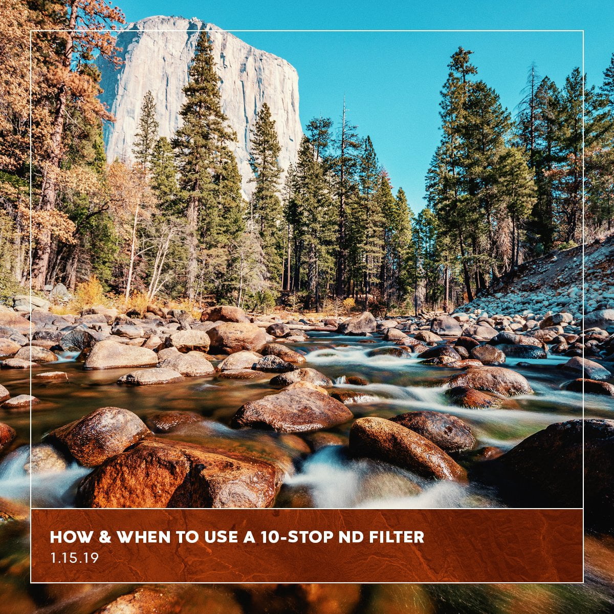 How and When to use a 10-Stop ND Filter